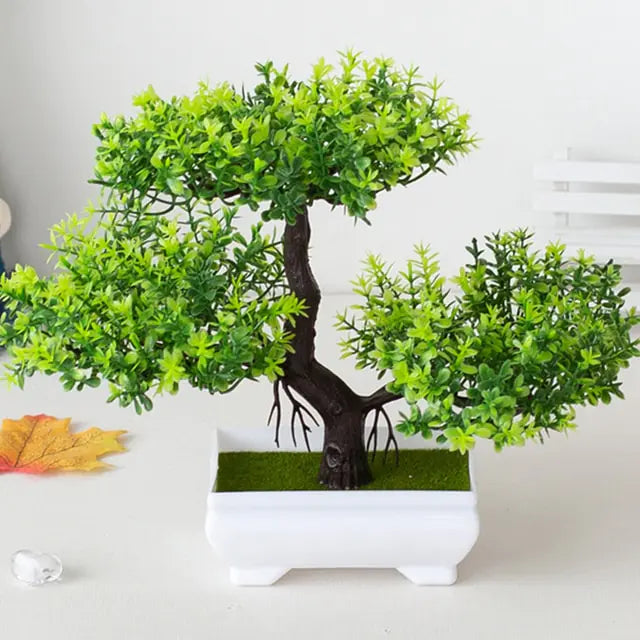 Artificial Plastic Plants Bonsai