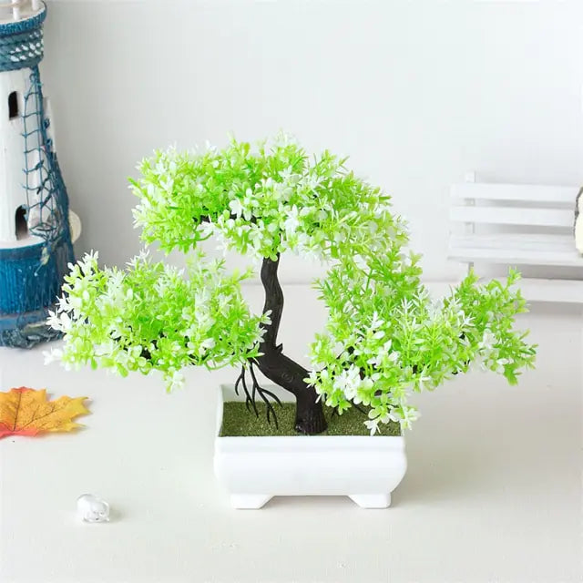 Artificial Plastic Plants Bonsai