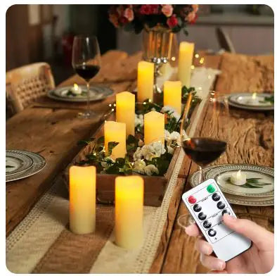 Remote Control Battery Operated  LED Candles