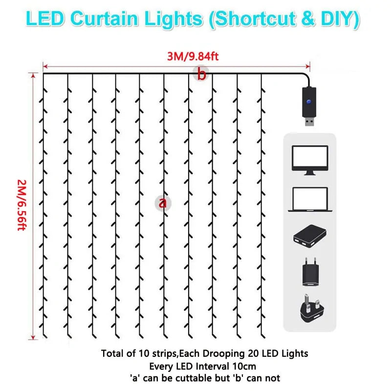 Artificial Plants LED Lights