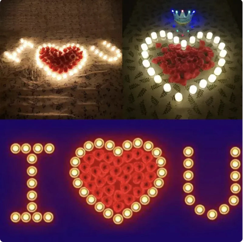 Flameless LED Tea Light Candles